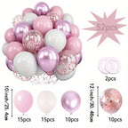 Kit ballons “Macaron Rose & Champagne”