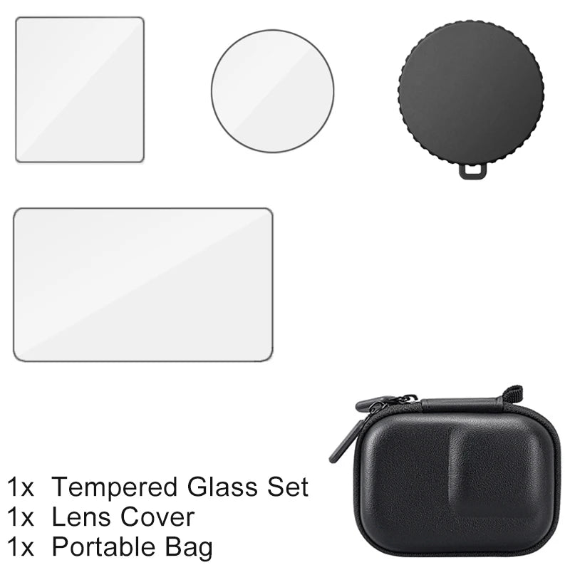 Kit Protection Caméra ORBMART – Étui + Verre Trempé