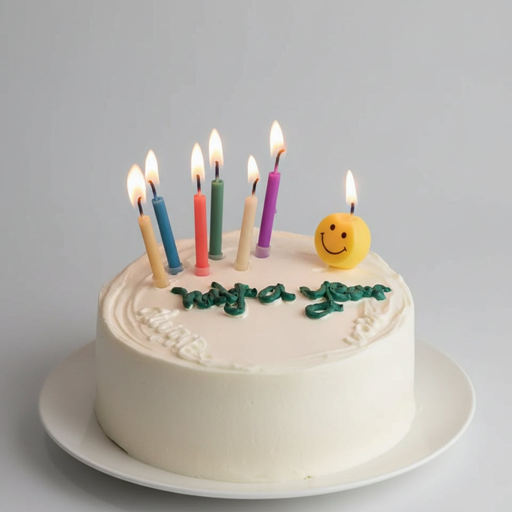 Colored Birthday Party Supplies – 6/12pcs Wedding Colorful Multicolor Candles, Bougies Anniversaire Multicolores Flamme Sécurisée pour Décoration Gâteau & Dessert