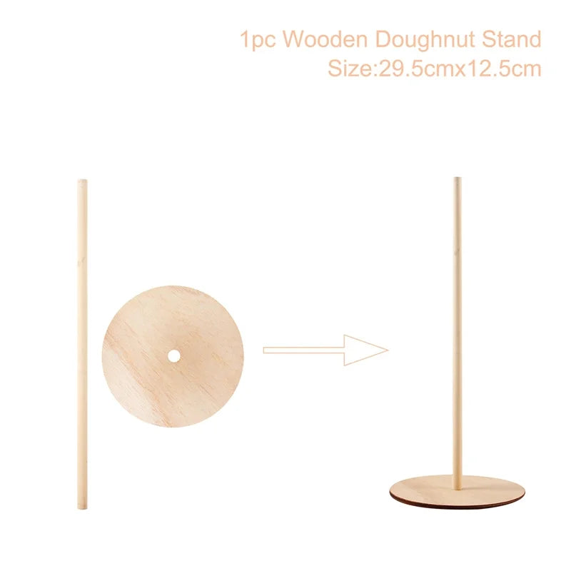 Wedding Wooden Donut Stand – Variations