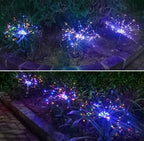 Solar Firework LED Lights – Waterproof Outdoor Garden & Party Decoration