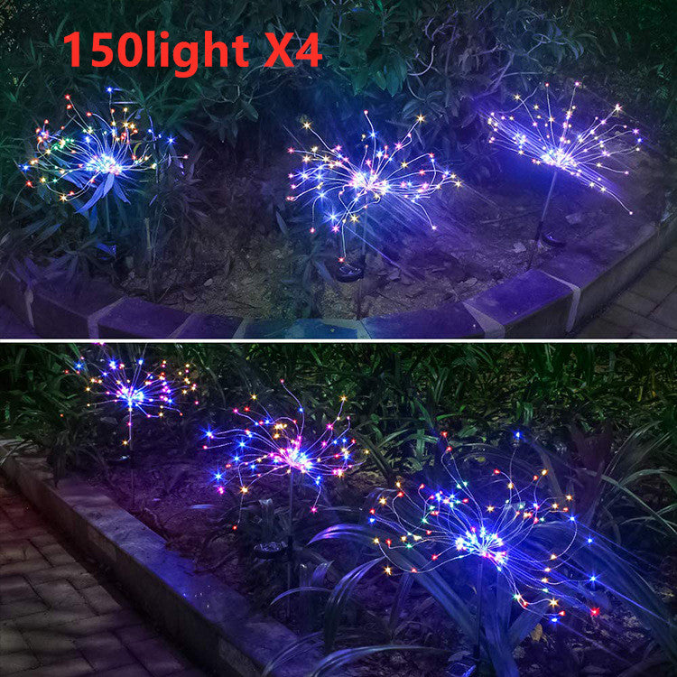 Solar Firework LED Lights – Waterproof Outdoor Garden & Party Decoration