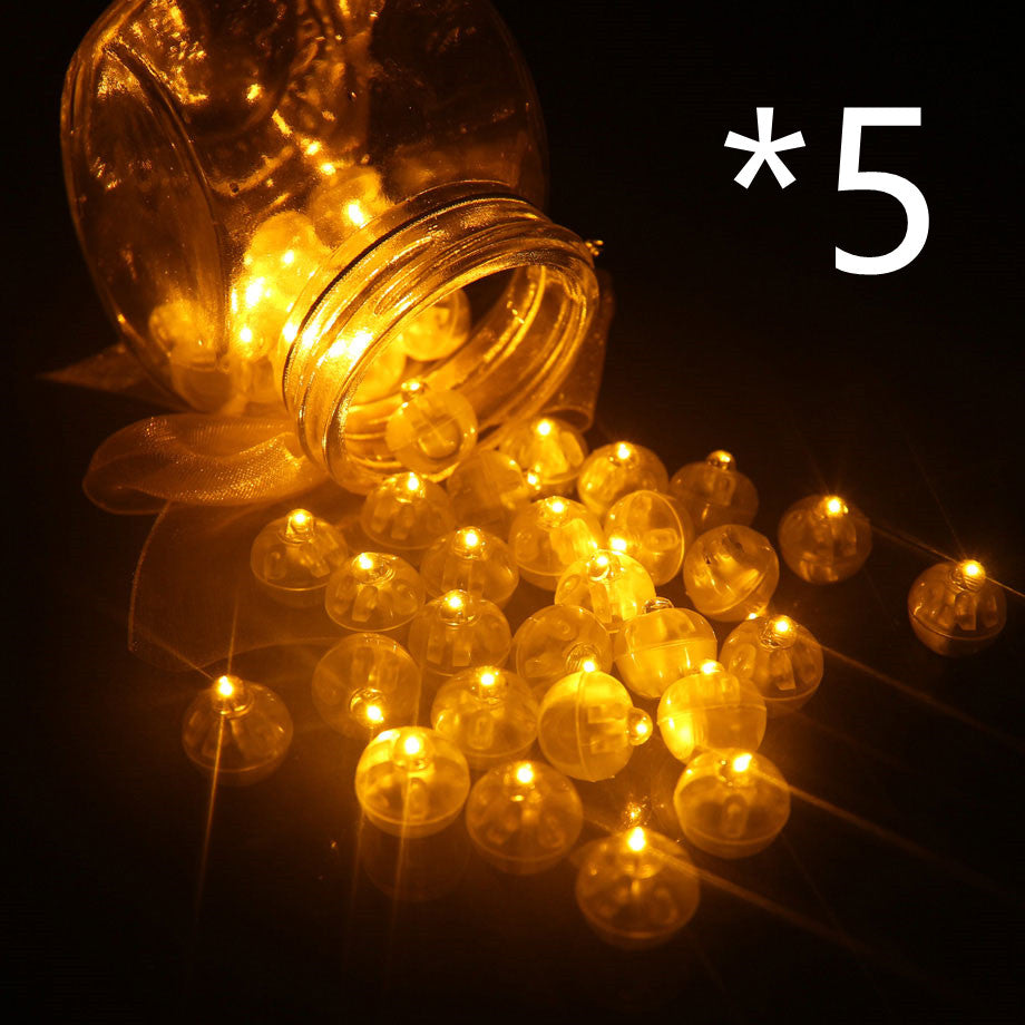 LED Glow Balloons – Romantic Light-Up Balloon Set for Wedding & Party Decor (10 pcs)
