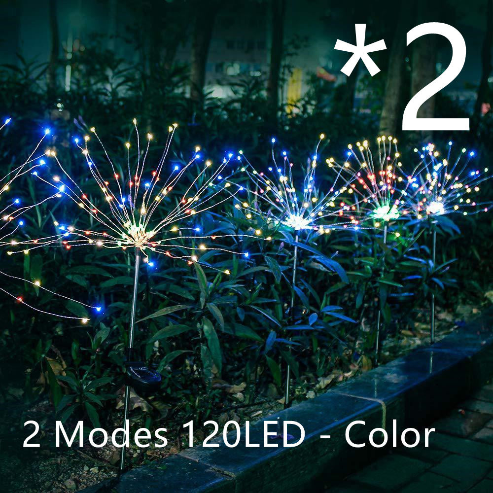 Solar Firework LED Lights – Waterproof Outdoor Garden & Party Decoration