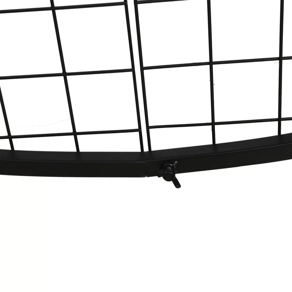 Mur Floral Rond / Support Événementiel – KRAAA (200 cm, Noir)