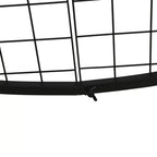 Mur Floral Rond / Support Événementiel – KRAAA (200 cm, Noir)