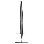 Mur Floral Rond / Support Événementiel – KRAAA (200 cm, Noir)